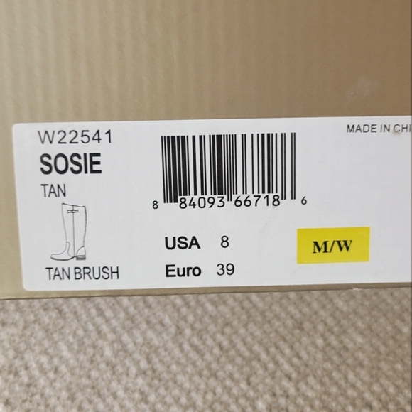 Born Crown Sosie Brown Leather Tall Boots, sz 8 - Picture 8 of 9